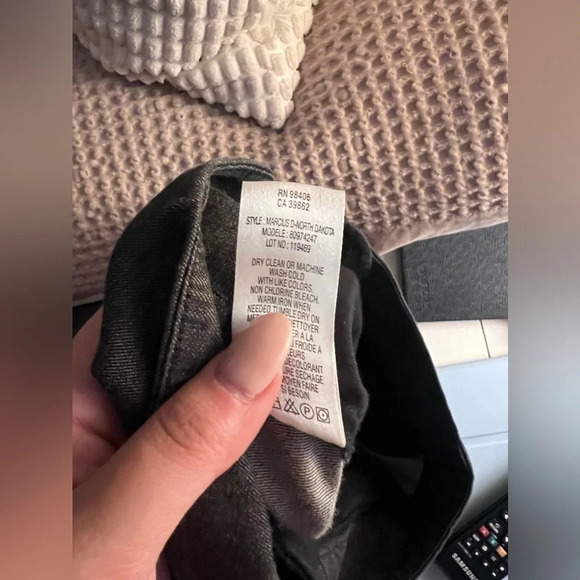 Theory Marcus D North Dakota Gray Flare Dress Pants Size 6 - Picture 5 of 8